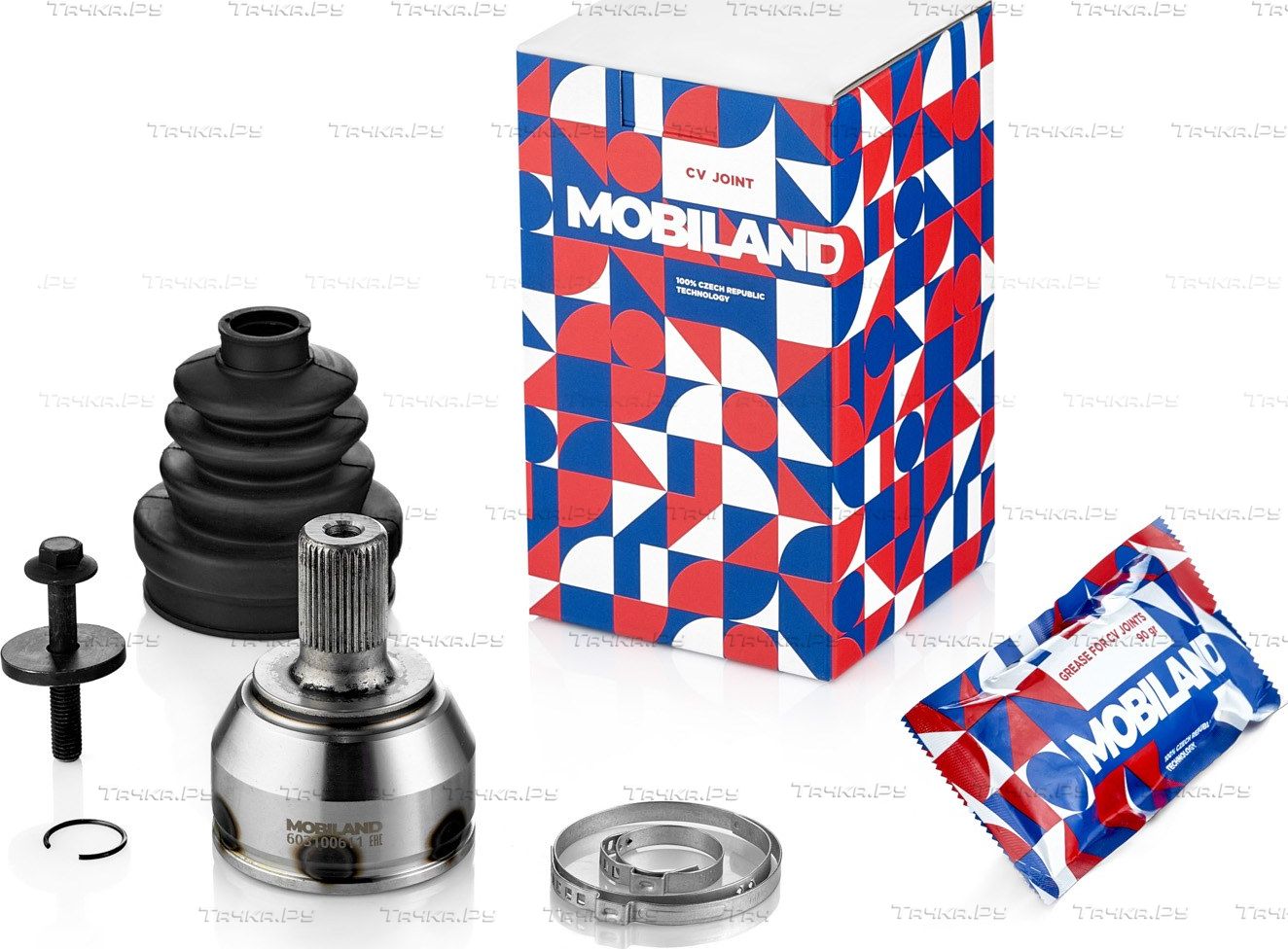 Шрус наружный (граната) Mobiland передний для Ford Focus II 2004-2012. Артикул 603100611