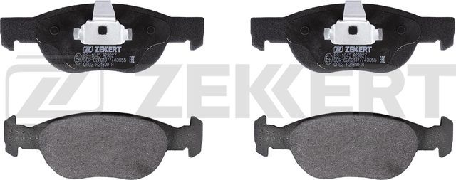 Тормозные колодки Zekkert передние для Fiat Punto I 1994-2000. Артикул BS-1045