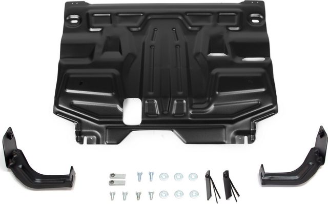 Защита AutoMax для картера и КПП Skoda Rapid I поколение 2013-2020. Артикул AM.5877.2