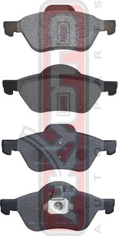 Тормозные колодки Akyoto Packing AKYOTO. Артикул AKD-0204
