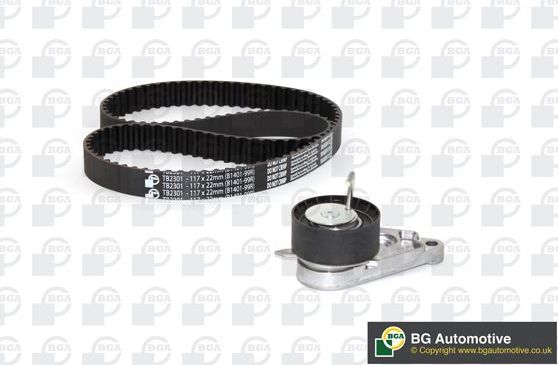 Ремень ГРМ с роликами (комплект) BGA. Артикул TB2302K