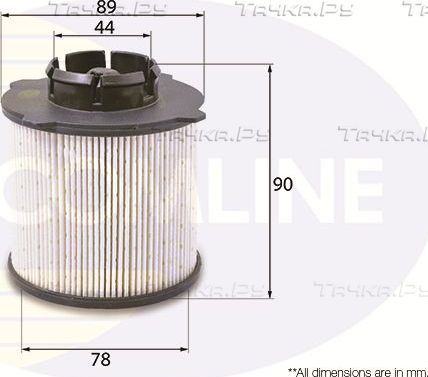 Топливный фильтр Comline для Vauxhall Zafira C 2013-2018. Артикул EFF224