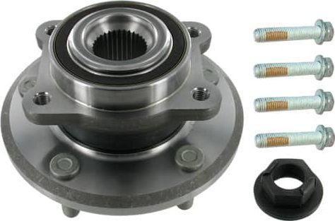 Ступица колеса с интегрированным подшипником SKF передняя для Dodge Journey I 2008-2026. Артикул VKBA 7015