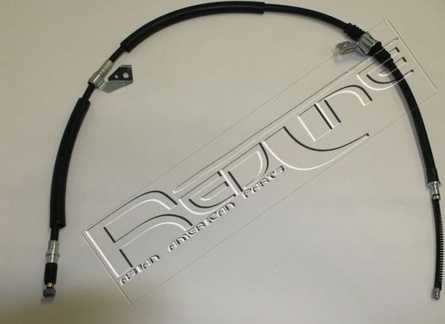 Трос ручника (тросик ручного тормоза) RED Line правый для Mitsubishi Pajero II 1990-2000. Артикул 49MI006