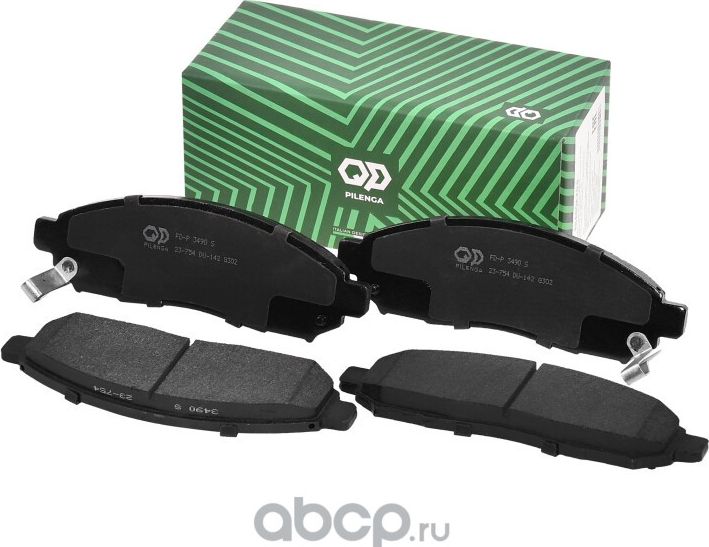 Колодки тормозные дисковые передние (Pilenga). Артикул FDP3490S
