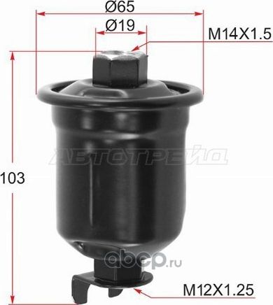 Фильтр топливный TOYOTA RAV4 SXA1# 94-00 SAT ST-23300-79455 SAT. Артикул ST-23300-79455