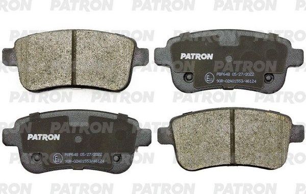 Тормозные колодки (стояночная тормозная система) Patron. Артикул PBP648