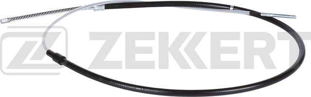 Трос ручника (тросик ручного тормоза) Zekkert задний правый/левый для Volkswagen Passat B3 1988-1996. Артикул BZ-1143