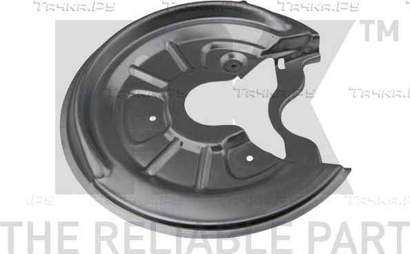 Кожух (щиток) тормозного диска NK задний правый для Volkswagen Jetta V 2005-2010. Артикул 234719