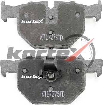 Колодки торм. задн. к-т (Kortex). Артикул KT1727STD