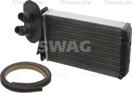 Радиатор отопителя (печки) SWAG для SEAT Leon I 1999-2006. Артикул 30 91 8764