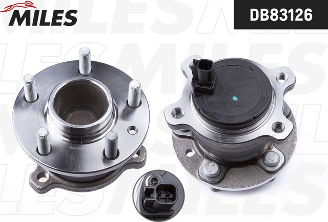 Ступица колеса с интегрированным подшипником Miles. Артикул DB83126