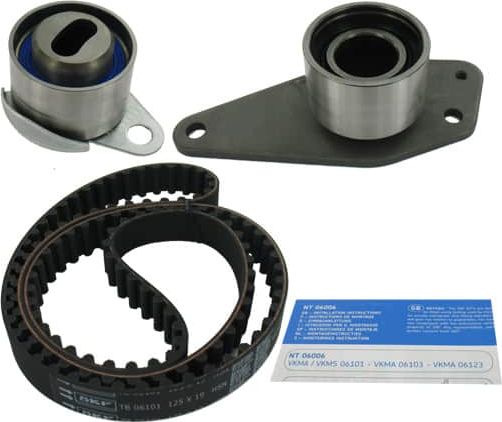 Ремень ГРМ с роликами (комплект) SKF для Lancia Thesis 1988-1994. Артикул VKMA 06101