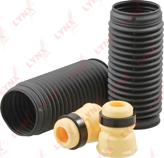 Комплект отбойников и пыльников амортизаторов (стоек) LYNXauto. Артикул PR-7202