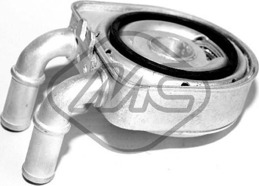 Радиатор масляный (маслоохладитель) для двигателя Metalcaucho (алюминий). Артикул 05402