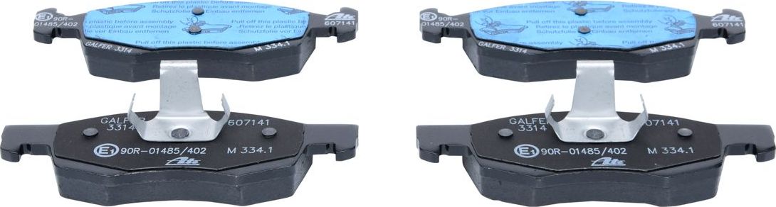 Тормозные колодки ATE. Артикул 13.0460-7141.2