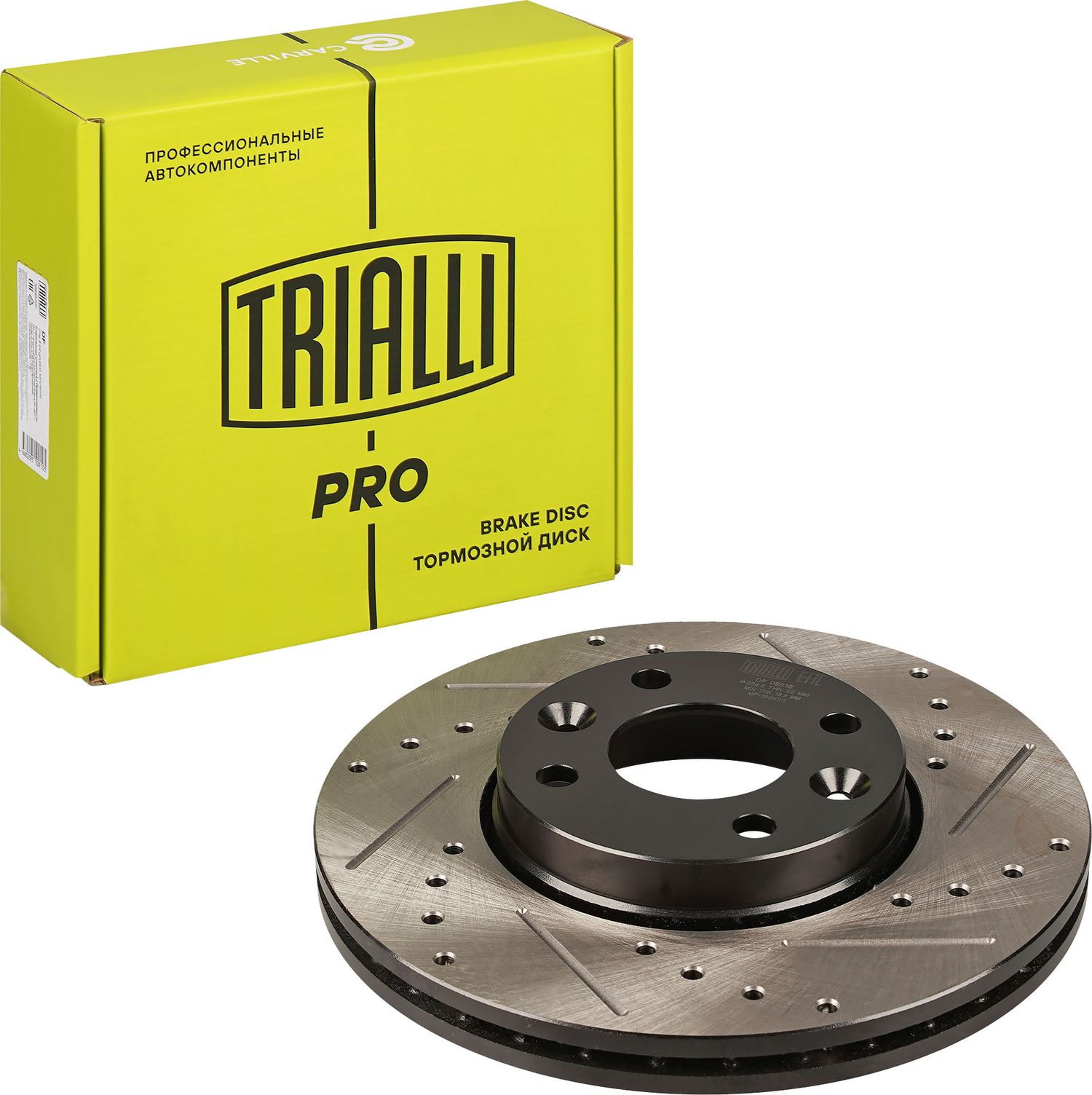 Тормозной диск Trialli. Артикул DF 0951s