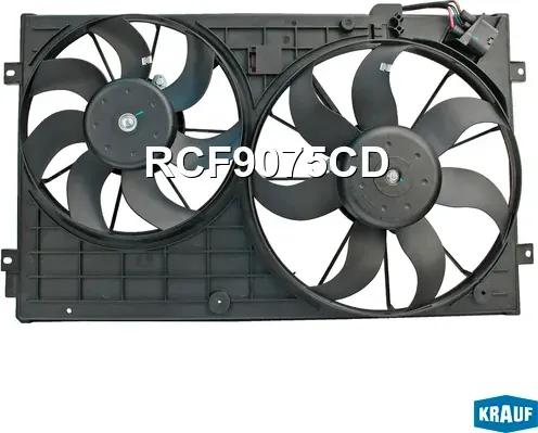 Вентилятор охлаждения с кожухом Krauf. Артикул RCF9075CD