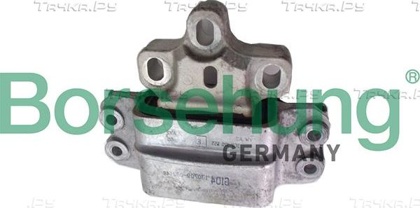 Подушка (опора) двигателя Borsehung левая для Volkswagen Passat B7 2010-2015. Артикул B18937