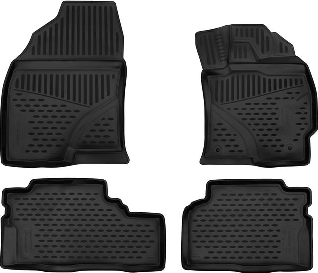 Коврики Element 3D для салона Toyota Prius III Alpha правый руль 2012-2015. Артикул ELEMENT3D1853210k