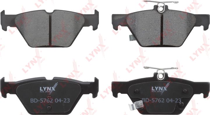 Тормозные колодки LYNXauto. Артикул BD-5762