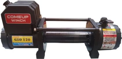 Лебёдка электрическая 12V COMEUP GIO 120 Bare STD (Без стального троса и направляющих). Артикул 853828