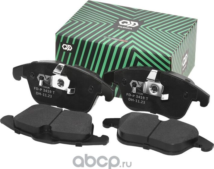 PILENGA Колодки тормозные дисковые передние Performante  LAND ROVER RANGE ROVER EVOQUE I (L538). Артикул fd-p3419t