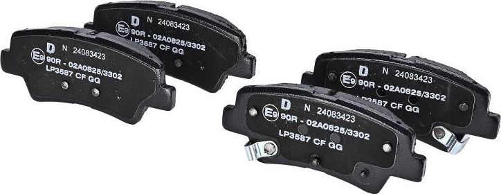 Тормозные колодки Delphi (Low-Metallic). Артикул LP3587