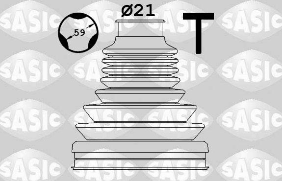 Пыльник ШРУСа внутренний Sasic (термопласт) задний для MINI Paceman R61 2012-2016. Артикул 1906127