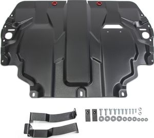Защита АвтоБРОНЯ для картера и КПП Volkswagen Jetta VI 2010-2018. Артикул 111.05107.1