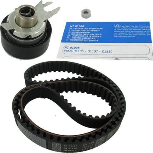 Ремень ГРМ с роликами (комплект) SKF. Артикул VKMA 01110