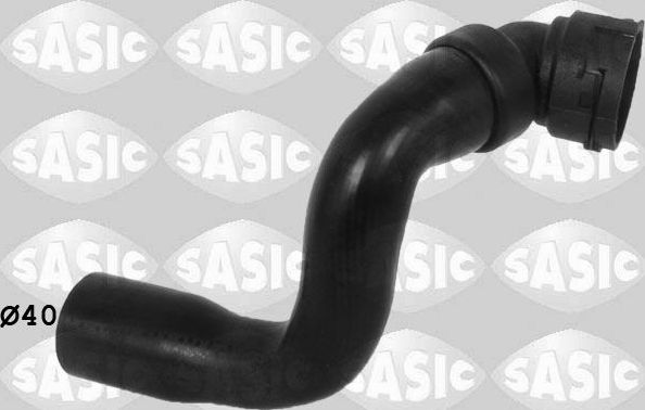 Патрубок радиатора (системы охлаждения) Sasic. Артикул 3406283