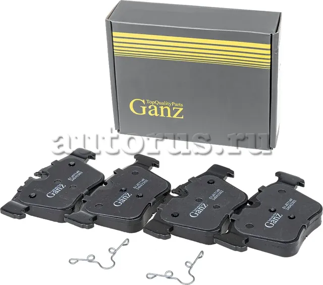 Колодки задние MB W205/GLC (X253/C253) GANZ GIJ07149 Ganz. Артикул GIJ07149