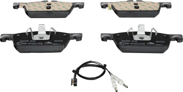 Тормозные колодки ATE передние для Peugeot 508 I 2010-2018. Артикул 13.0460-7276.2