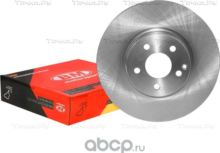 Диск тормозной вентилируемый передний (BM). Артикул BDV334