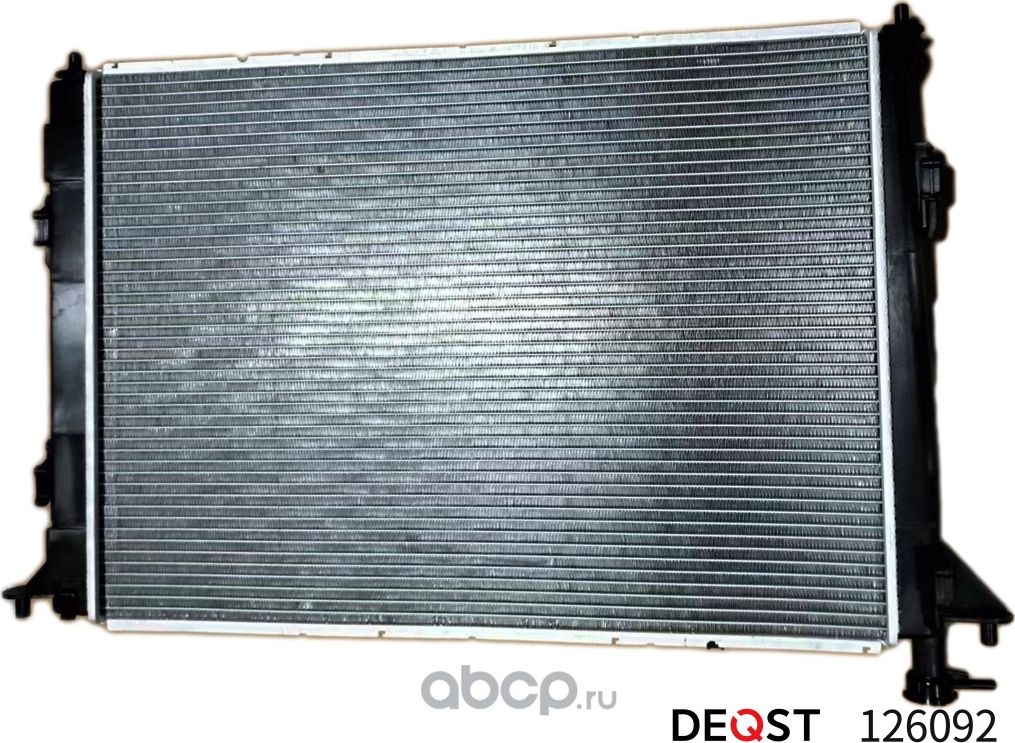 Радиатор охлаждения двигателя KIA SORENTO (XM) Вездеход закрытый 11.09- 2.4 (Deqst). Артикул 126092