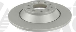 Тормозной диск Vika задний для Audi S6 III (C6) 2006-2011. Артикул 66150919801