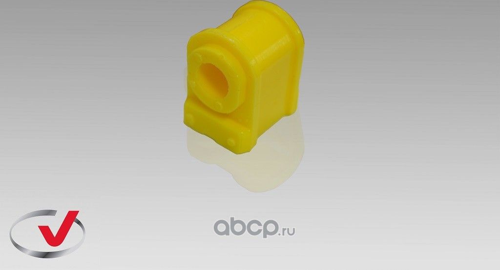 Втулка ПОЛИУРЕТАНОВАЯ переднего стабилизатора (ремонтый размер) (Vtulka). Артикул 101371