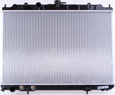 Радиатор охлаждения двигателя Nissens для Nissan X-Trail T30 2001-2013. Артикул 68704