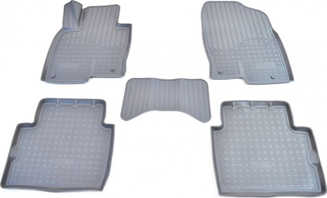 Коврики Норпласт для салона Mazda CX-5 II 2017-2026 Серые. Артикул NPA11-C55-683Grey