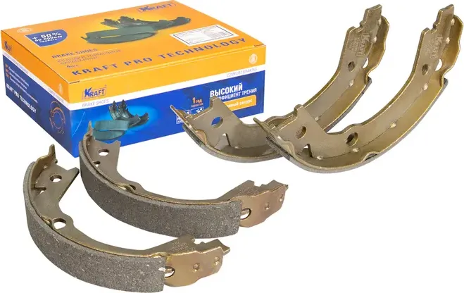 Колодки тормозные HYUNDAI/KIA TUCSON/SPORTAGE 04- барабаные (Kraft). Артикул KT091523