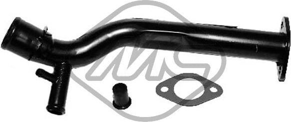 Патрубок радиатора (системы охлаждения) Metalcaucho. Артикул 03199