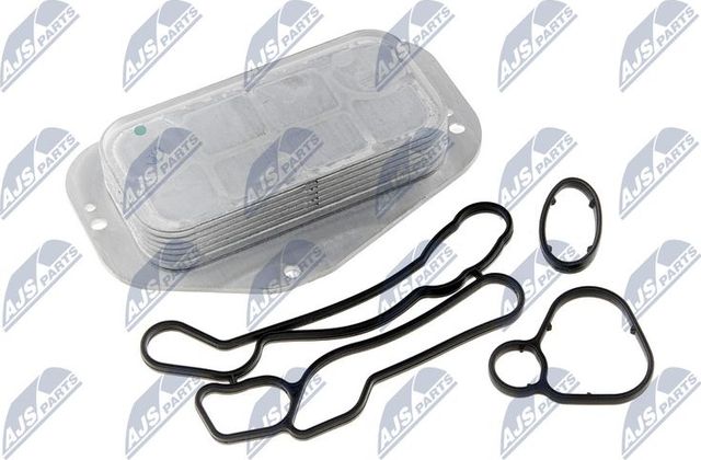 Радиатор масляный (маслоохладитель) для двигателя NTY для Alfa Romeo 159 2005-2007. Артикул CCL-PL-003