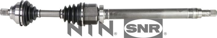 Полуось (привод в сборе, приводной вал) NTN / SNR. Артикул DK52.011