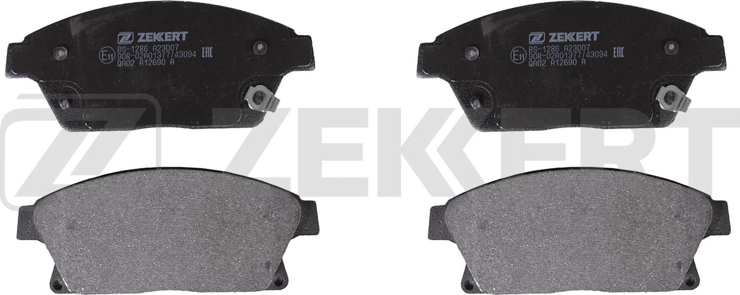 Тормозные колодки Zekkert. Артикул BS-1286