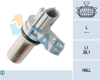 Датчик положения коленвала FAE. Артикул 79380