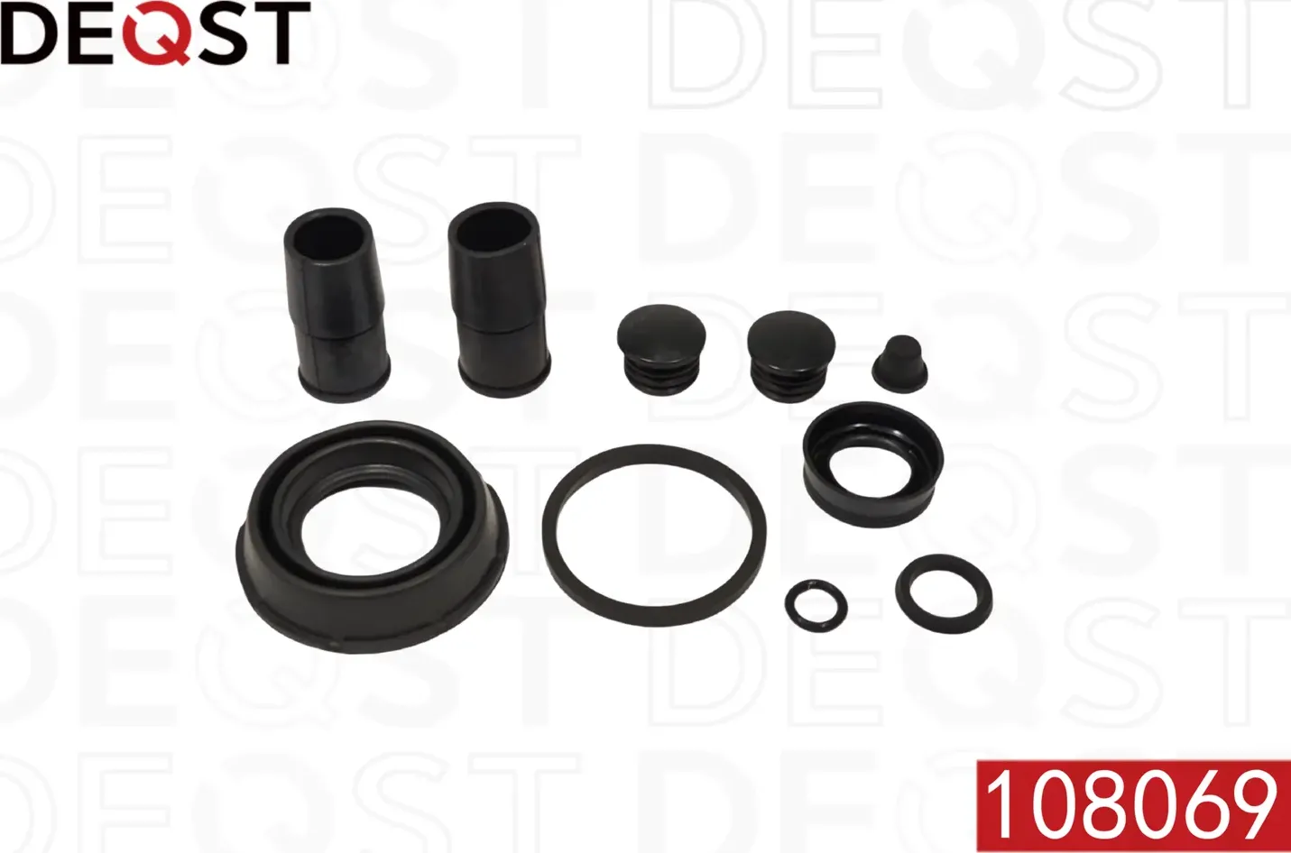 Ремкомплект тормозного суппорта заднего для поршня, (O 38 mm, ATE) NISSAN Primer (Deqst). Артикул 108069