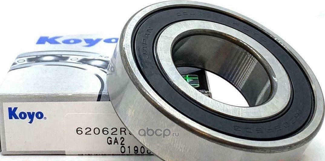 6206 2RS_подшипник генератора! 17x40x12 / (Koyo). Артикул 62062RS