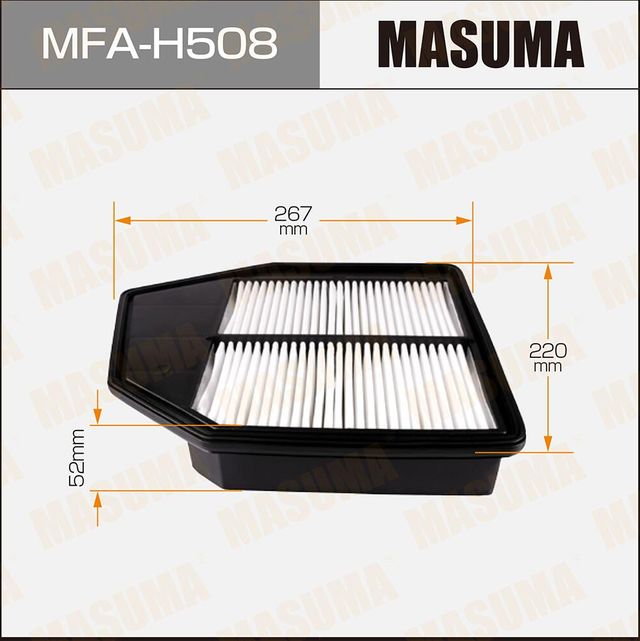 Воздушный фильтр Masuma. Артикул MFA-H508