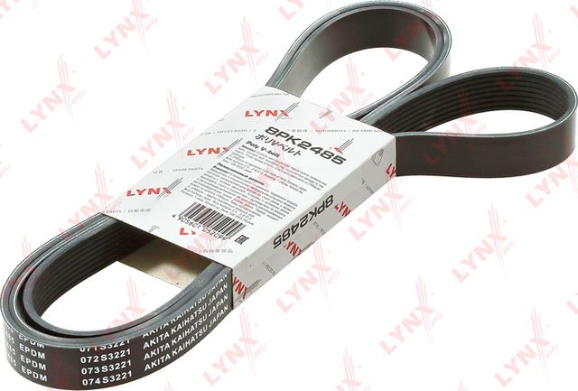Приводной ремень поликлиновой LYNXauto для Ford Expedition I 1996-2002. Артикул 8PK2485